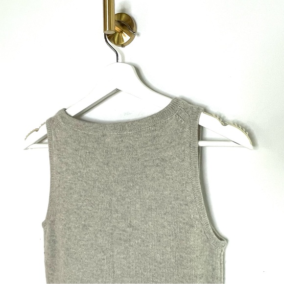 Y2K Archival | J.Crew x Sontuosa Cashmere Collab | Femme Celadon Sweater Dress - Picture 8 of 11